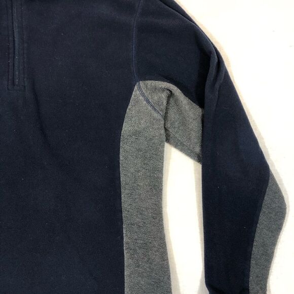 Men’s Navy Blue Nordic Track Fleece Medium - Picture 4 of 7